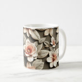 Mug Fleurs 3D (Devant droit)