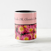 Mug Fleurs à ressort personnalisables (Centre)