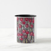 Mug Fleurs Abstraites de Berry Rouge (Centre)