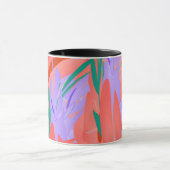Mug Fleurs Abstraites : Une Explosion de Couleurs (Centre)