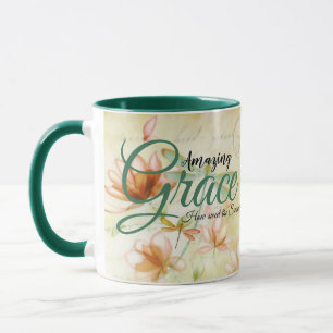 Mug Fleurs Amazing Grace et libellule