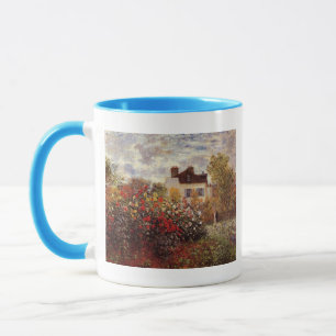 Mug fleurs anciennes le-jardin-de-monet-a-argenteuil-s