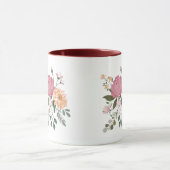 Mug Fleurs aquarelle (Centre)