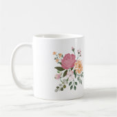 Mug Fleurs aquarelle  (Gauche)