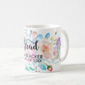 Mug Fleurs aquarelles (Devant droit)