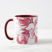 Mug Fleurs Aquarelles douces (Gauche)