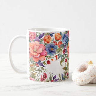 Mug Fleurs aquarelles sereines PD