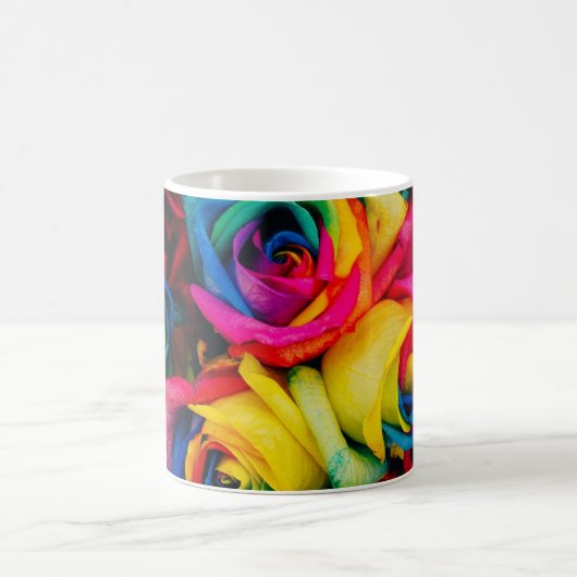 Mug Fleurs arc-en-ciel (Centre)