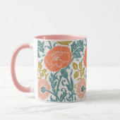Mug Fleurs, Art Graphique Vintage (Gauche)