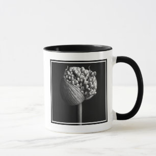Mug Fleurs B&W Allium Flower Bud
