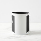Mug Fleurs | B&W Allium Flower Bud (Centre)