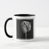 Mug Fleurs | B&W Allium Flower Bud (Gauche)
