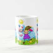Mug Fleurs Ballons de Soleil (Centre)