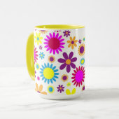 Mug Fleurs Bienheureuses (Devant gauche)