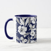 Mug Fleurs blanches (Gauche)