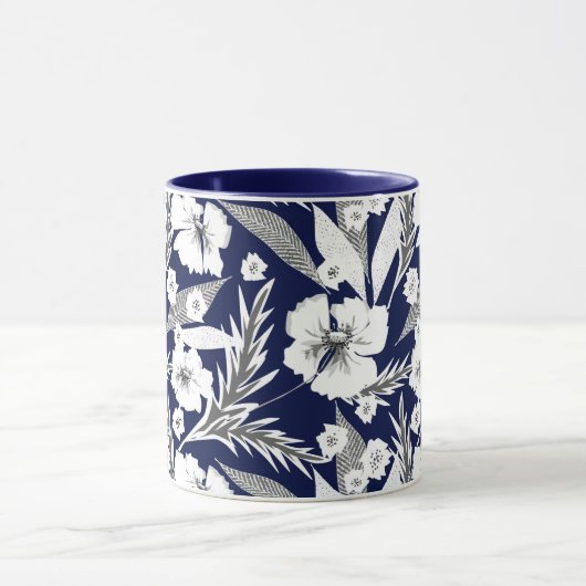 Mug Fleurs blanches (Centre)