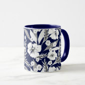 Mug Fleurs blanches (Devant droit)