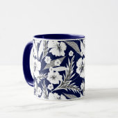 Mug Fleurs blanches (Devant gauche)