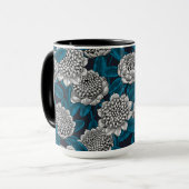Mug Fleurs blanches de waratah (Devant gauche)