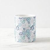Mug Fleurs bleu clair (Centre)