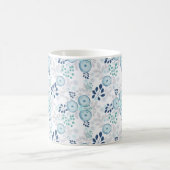 Mug Fleurs bleu clair (Centre)