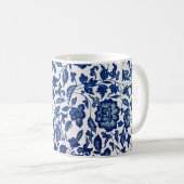 Mug Fleurs bleues (Devant droit)