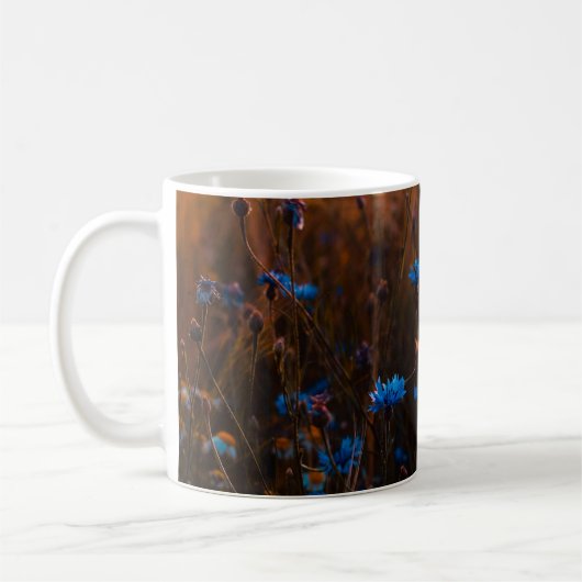 Mug Fleurs bleues (Gauche)