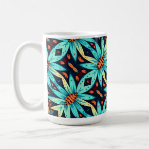 Mug Fleurs bleues