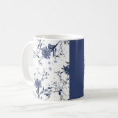 Mug Fleurs bleues (Devant gauche)