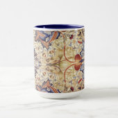 Mug Fleurs Bleues Et Or (Centre)