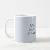 Mug Fleurs Bleues Vase Blanc (Gauche)