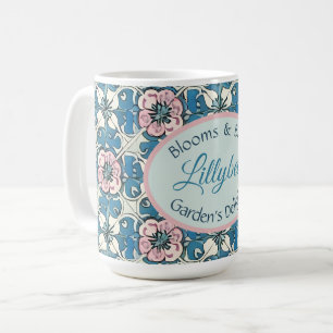 Mug Fleurs & Bliss - Le Délice du Jardinier - Texte pe