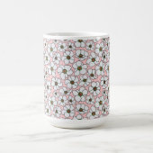 Mug Fleurs bohèmes rose et blanc (Centre)