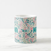 Mug Fleurs Boho turquoises Mama (Centre)
