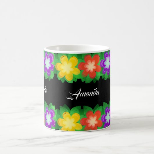 Mug Fleurs botaniques tropicales (Centre)