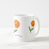 Mug - Fleurs Calendula (Devant droit)
