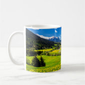 Mug Fleurs | Canton des Grisons de Dandelion, Suisse (Gauche)