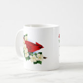 Mug Fleurs cardinales et Dogwood (Devant gauche)