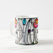 Mug Fleurs Charles Rennie Mackintosh (Devant gauche)