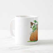 Mug Fleurs citrouilles Et Abeilles (Devant gauche)