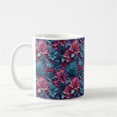 Mug Fleurs colorées à l'aspect 3D (Gauche)