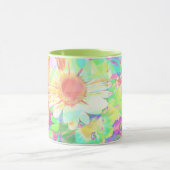 Mug Fleurs colorées brillantes (Centre)