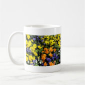 Mug fleurs colorées de pansement (Gauche)