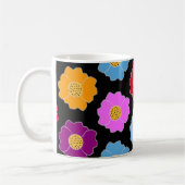 Mug Fleurs colorées motif (Gauche)