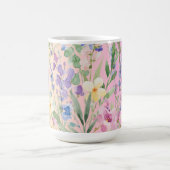 Mug Fleurs colorées rose jaune (Centre)