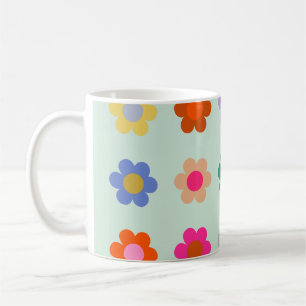 Mug Fleurs colorées Vintage Floral