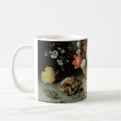 Mug Fleurs, coquillages et insectes Balthasar van der (Gauche)