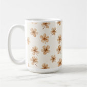 Mug Fleurs Crème (Gauche)