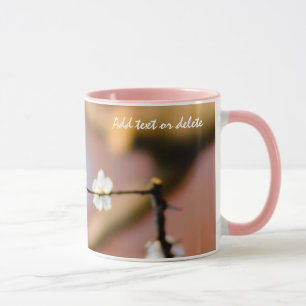 Mug Fleurs d'abricot japonaises délicates