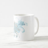 Mug Fleurs d'Aloha tropicales (Devant droit)